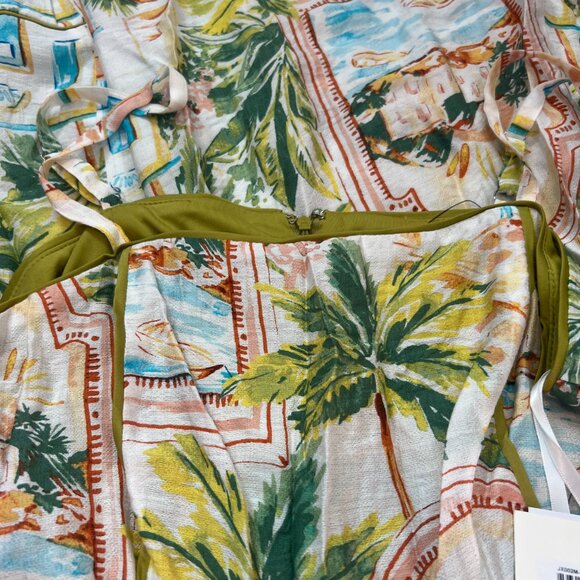 NWT The Good Journey Tropical Print Maxi Sundress size 12 - Picture 12 of 13